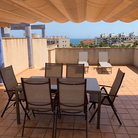 Atico Con Solarium Privado En Aguamarina Appartement *